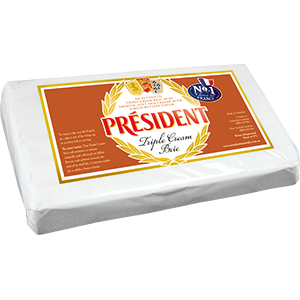 1.5kg Triple Cream Brie by Président Cheese Australia