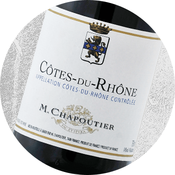 2013 M. Chapoutier Cote du Rhone Wine pairing with Président Double Brie Cheese - Cheese & Alcohol Pairings